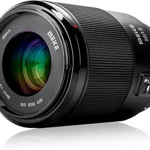 Meike 50mm F1.8 Full Frame AF STM(Stepping Motor) Lens Standard Aperture Auto Focus Fixed Prime Portrait Lenses for Sony E Mount Mirrorless Cameras A9 A7III A7II A7 A7R3 A7R4 A7IV A7C A7CII A6500