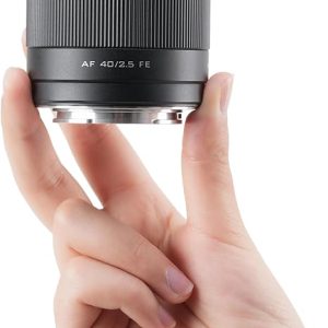 VILTROX AF 40mm F2.5 FE Mount Lens for Sony, 40mm f/2.5 Full Frame Auto Focus Prime Lens for Sony a7cr a7ii a9iii a7cii a7rv a6700 a7iv a7iii a6400 ZV-E10 a6600 a6000 a6700 a6300